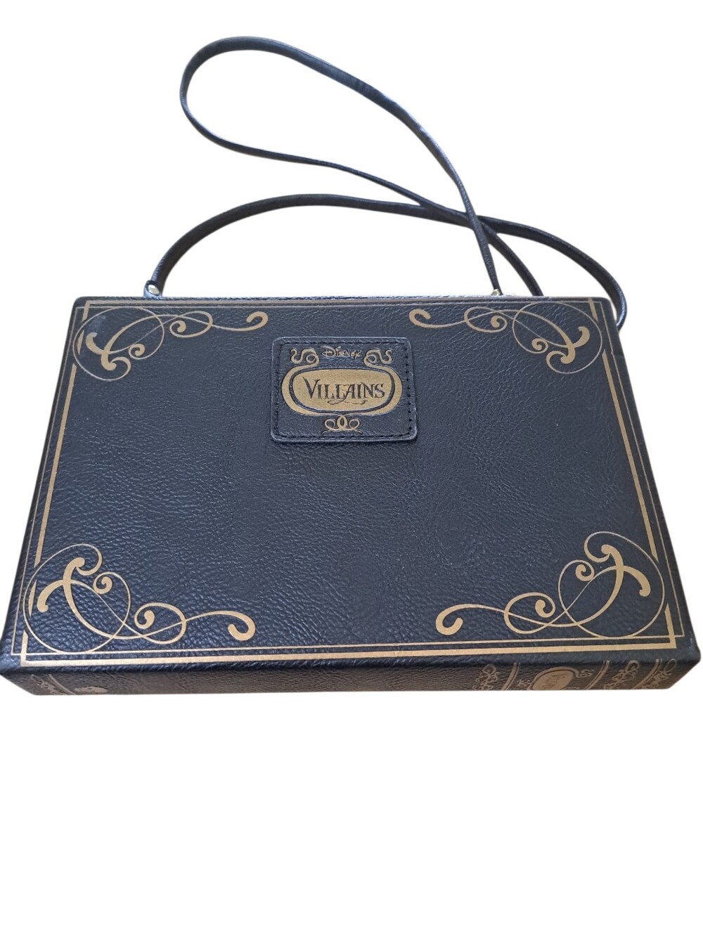 Disney Loungefly Villains Stained Glass Book Crossbody Purse - Picture 4 of 8